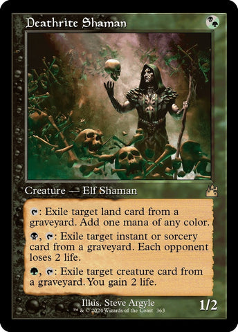 Image for Deathrite Shaman (Retro Frame) (363) [Ravnica Remastered]
