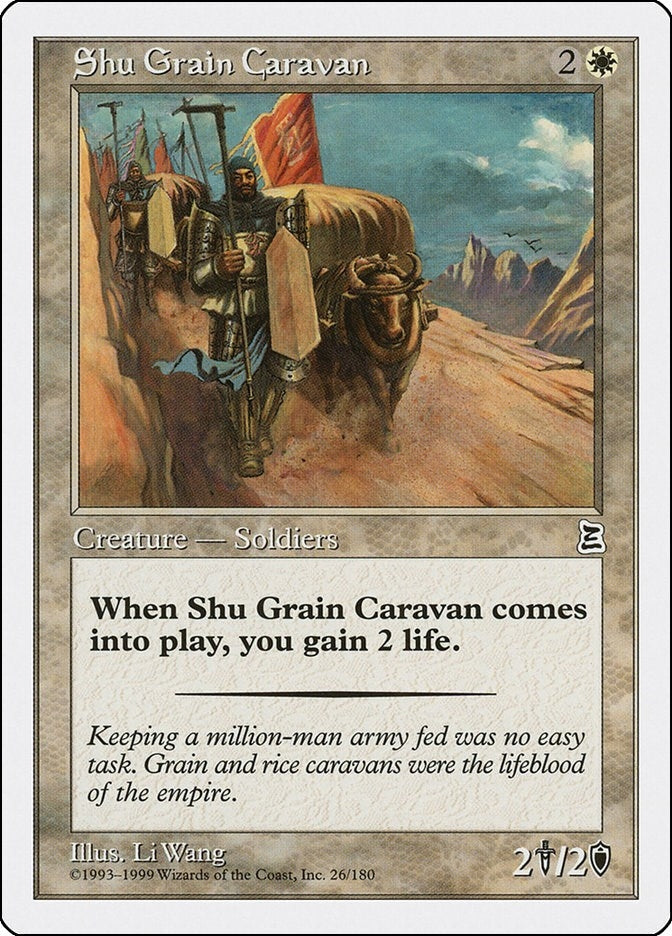 Image for Shu Grain Caravan (26) - Magic: The Gathering