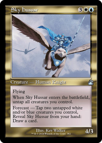Image for Sky Hussar (Retro Frame) (382) [Ravnica Remastered]
