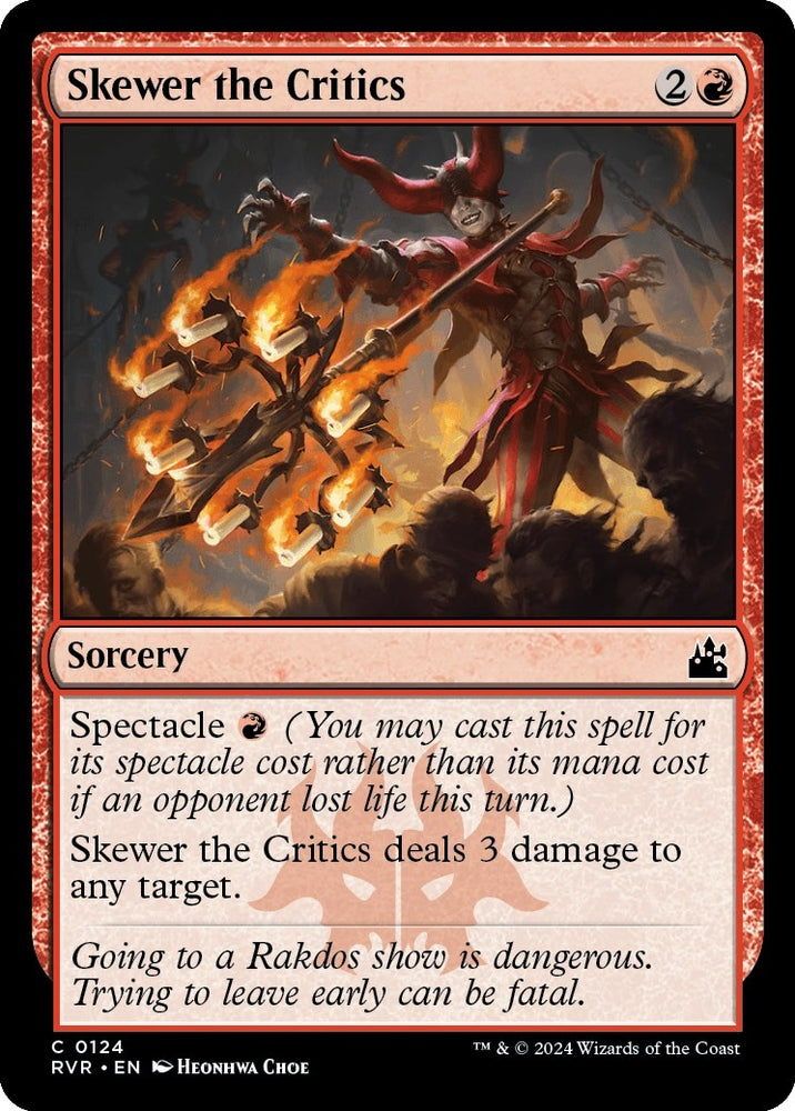 Image for Skewer the Critics (124) [Ravnica Remastered]