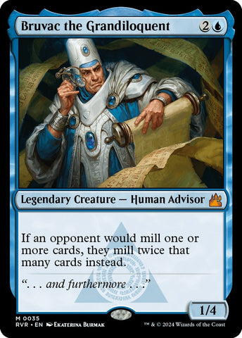 Image for Bruvac the Grandiloquent (35) [Ravnica Remastered]