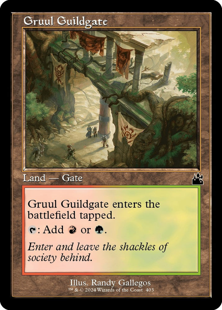 Image for Gruul Guildgate (Retro Frame) (403) [Ravnica Remastered]
