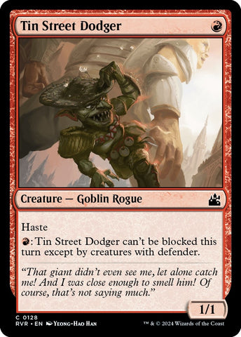 Image for Tin Street Dodger (128) [Ravnica Remastered]