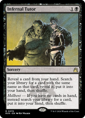 Image for Infernal Tutor (78) [Ravnica Remastered]