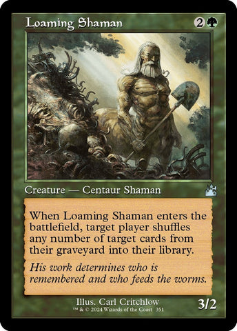 Image for Loaming Shaman (Retro Frame) (351) [Ravnica Remastered]