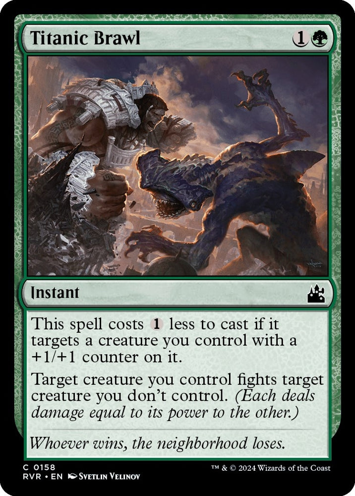 Image for Titanic Brawl (158) [Ravnica Remastered]