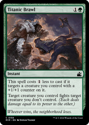 Image for Titanic Brawl (158) [Ravnica Remastered]