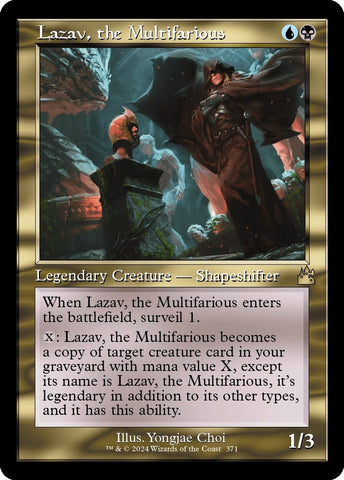 Image for Lazav, the Multifarious (Retro Frame) (371) [Ravnica Remastered]