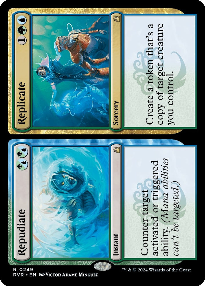 Image for Repudiate // Replicate (249) [Ravnica Remastered]