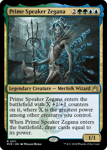 Image for Prime Speaker Zegana (211) [Ravnica Remastered]