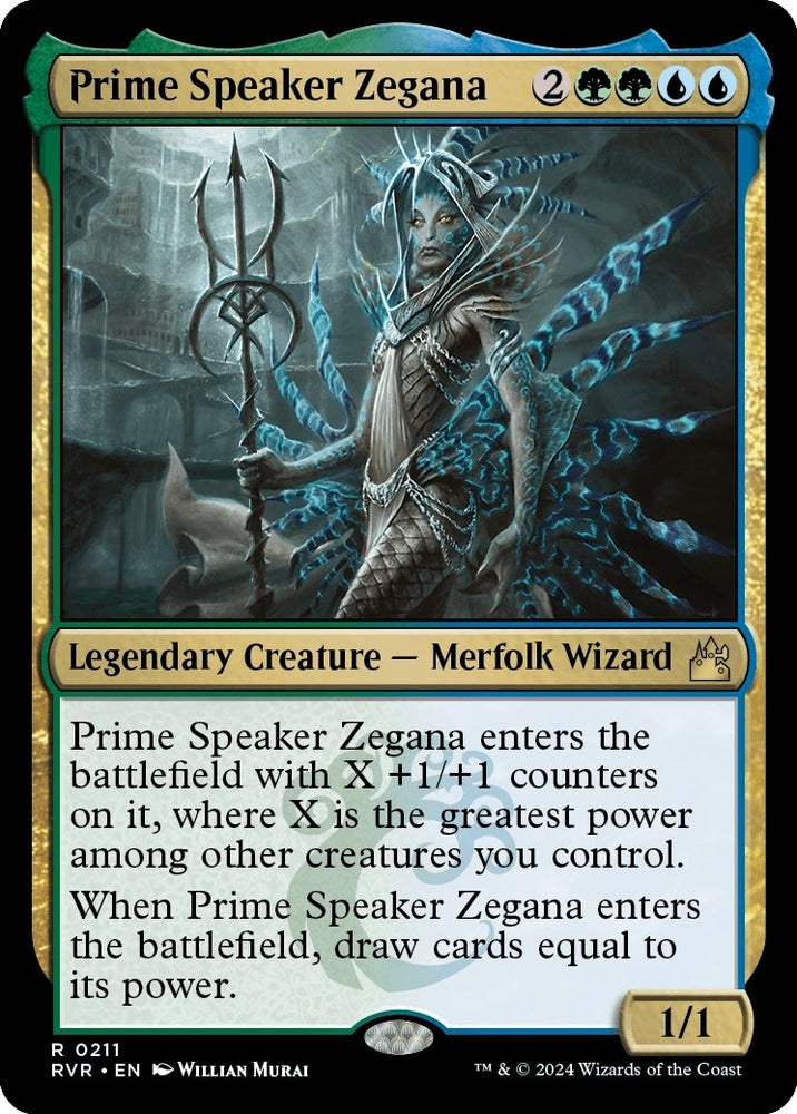 Image for Prime Speaker Zegana (211) - Magic: The Gathering