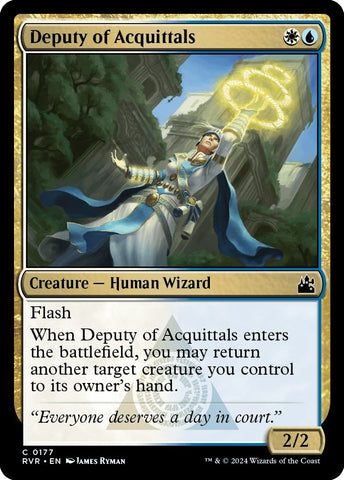 Image for Deputy of Acquittals (177) [Ravnica Remastered]
