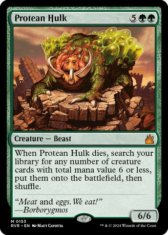 Image for Protean Hulk (153) - Magic: The Gathering