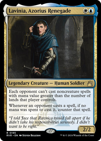 Image for Lavinia, Azorius Renegade (195) [Ravnica Remastered]