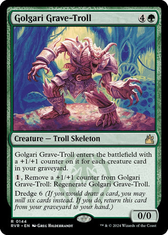 Image for Golgari Grave-Troll (144) [Ravnica Remastered]