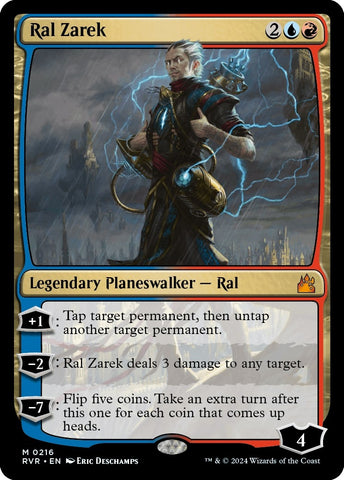 Image for Ral Zarek (216) [Ravnica Remastered]