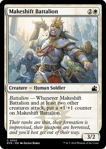 Image for Makeshift Battalion (22) [Ravnica Remastered]