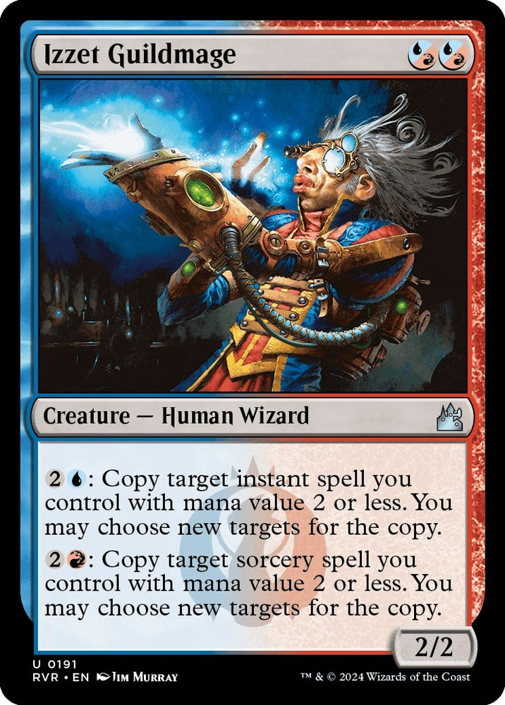 Image for Izzet Guildmage (191) [Ravnica Remastered]
