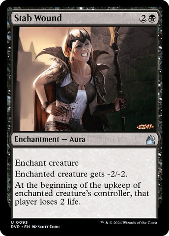 Image for Stab Wound (93) [Ravnica Remastered]