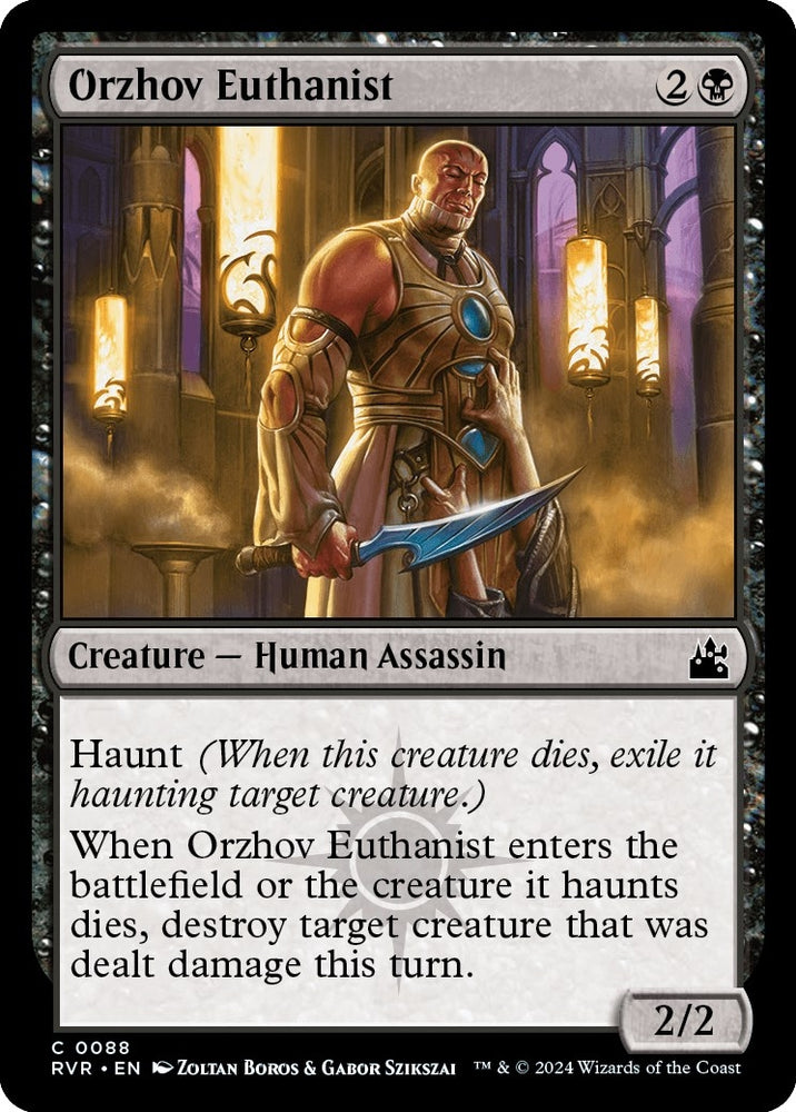 Image for Orzhov Euthanist (88) [Ravnica Remastered]