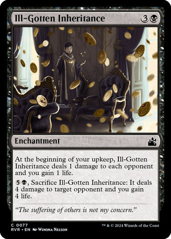 Image for Ill-Gotten Inheritance (77) [Ravnica Remastered]