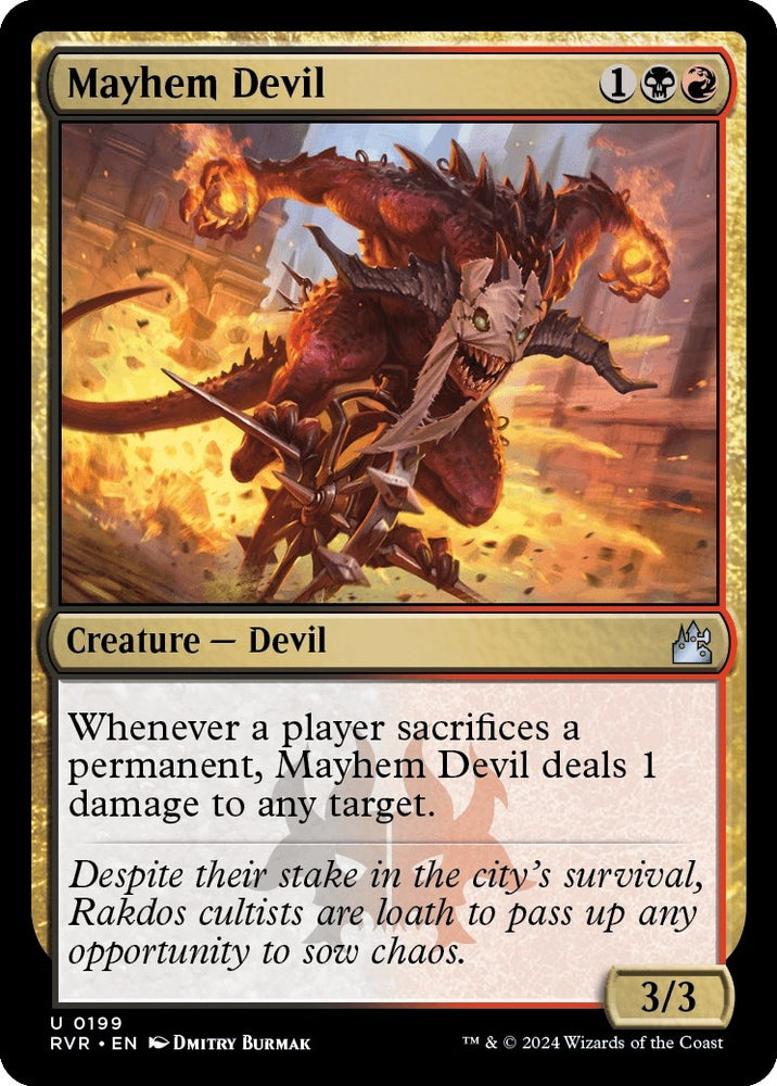 Image for Mayhem Devil (199) [Ravnica Remastered]