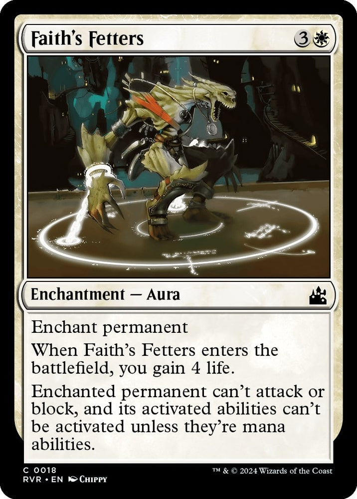 Image for Faith's Fetters (18) [Ravnica Remastered]