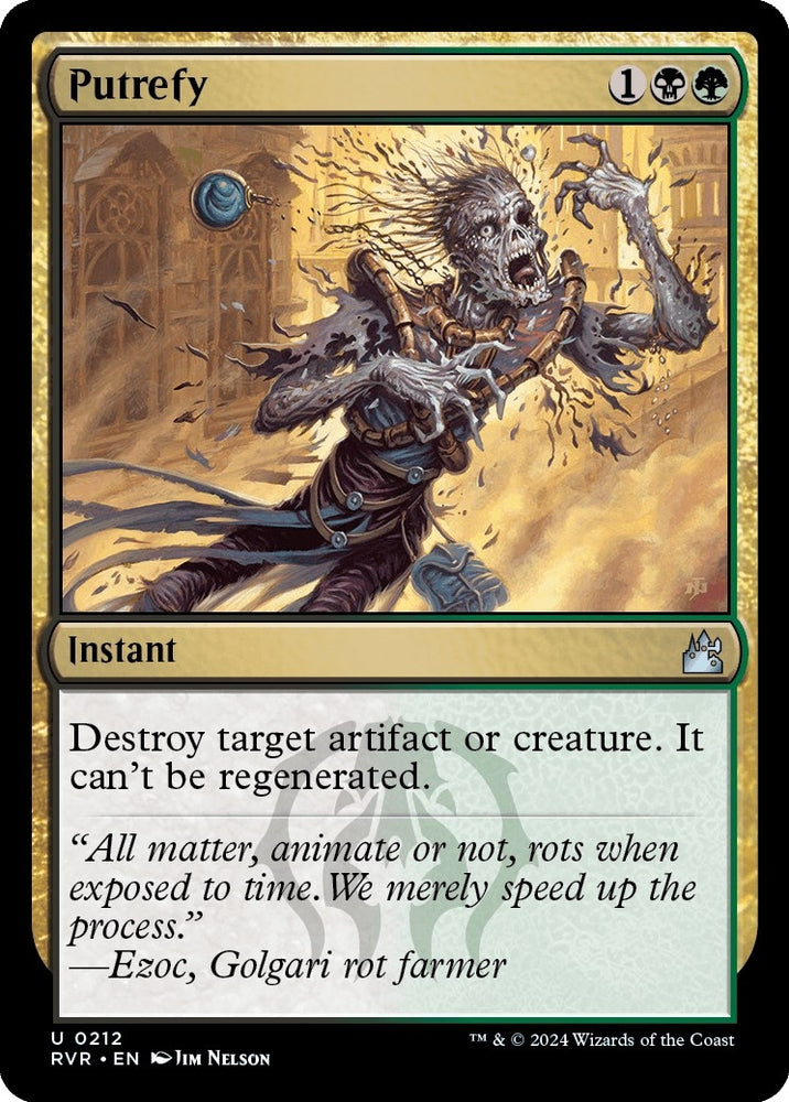 Image for Putrefy (212) [Ravnica Remastered]