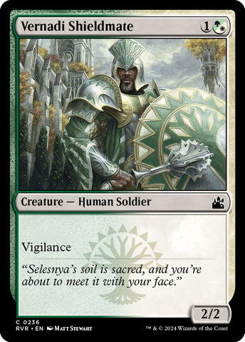 Image for Vernadi Shieldmate (236) [Ravnica Remastered]