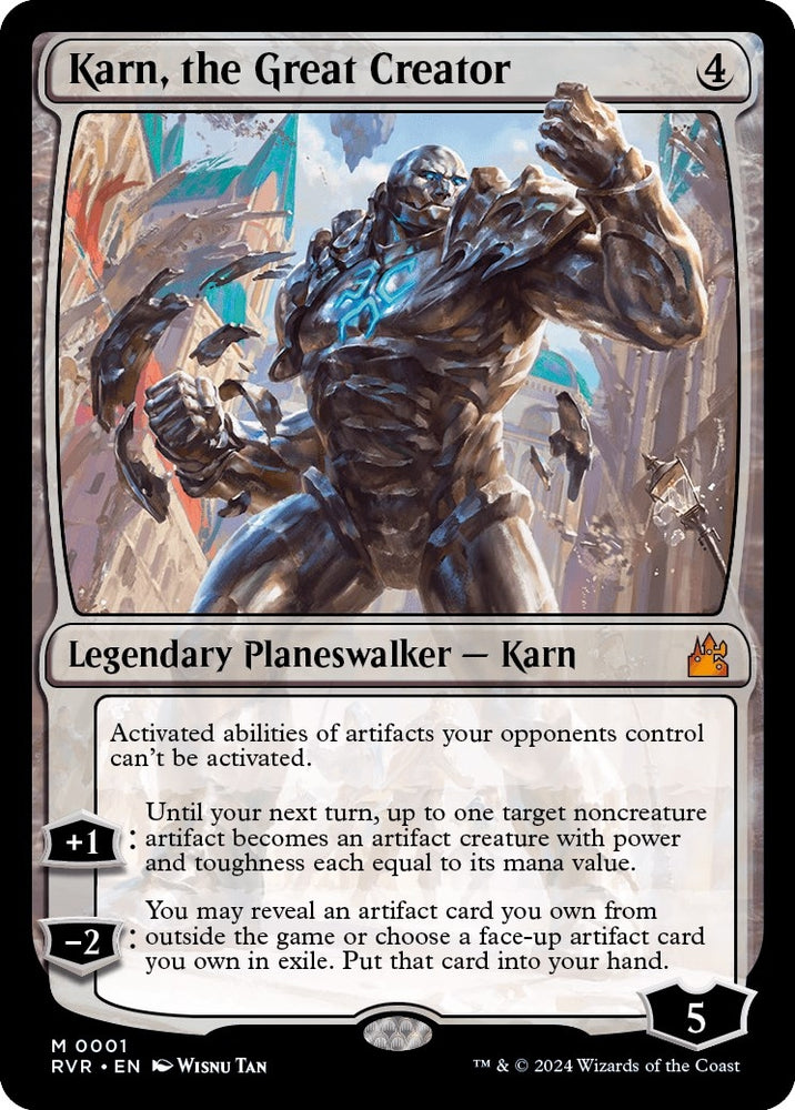 Image for Karn, the Great Creator (1) [Ravnica Remastered]