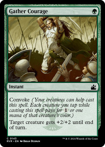 Image for Gather Courage (143) [Ravnica Remastered]