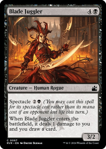 Image for Blade Juggler (67) [Ravnica Remastered]