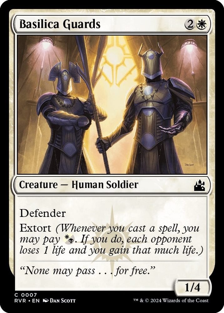 Image for Basilica Guards (7) [Ravnica Remastered]