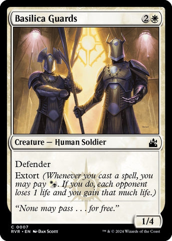 Image for Basilica Guards (7) [Ravnica Remastered]