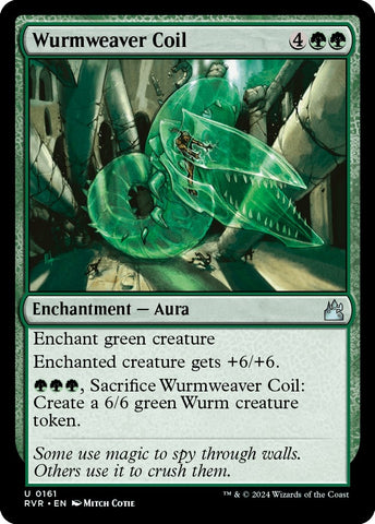 Image for Wurmweaver Coil (161) - Magic: The Gathering