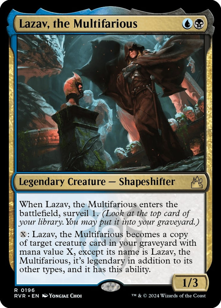 Image for Lazav, the Multifarious (196) [Ravnica Remastered]