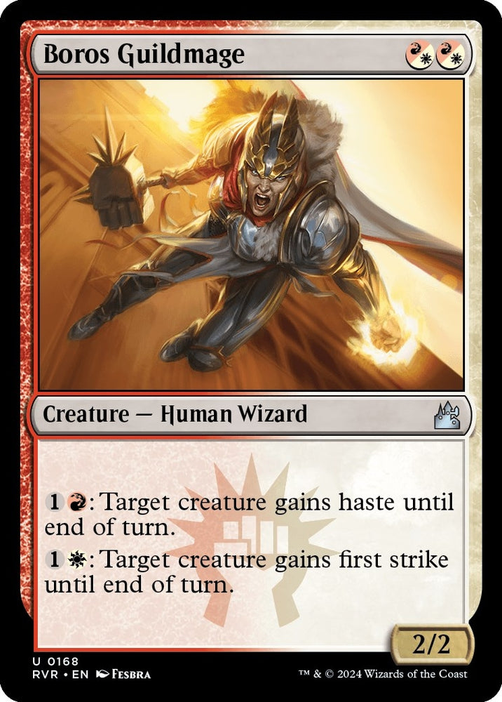 Image for Boros Guildmage (168) [Ravnica Remastered]