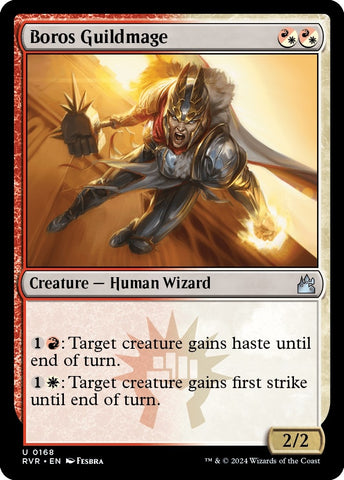 Image for Boros Guildmage (168) [Ravnica Remastered]