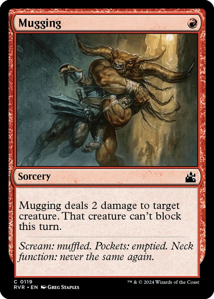 Image for Mugging (119) [Ravnica Remastered]