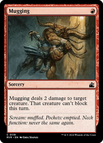 Image for Mugging (119) [Ravnica Remastered]