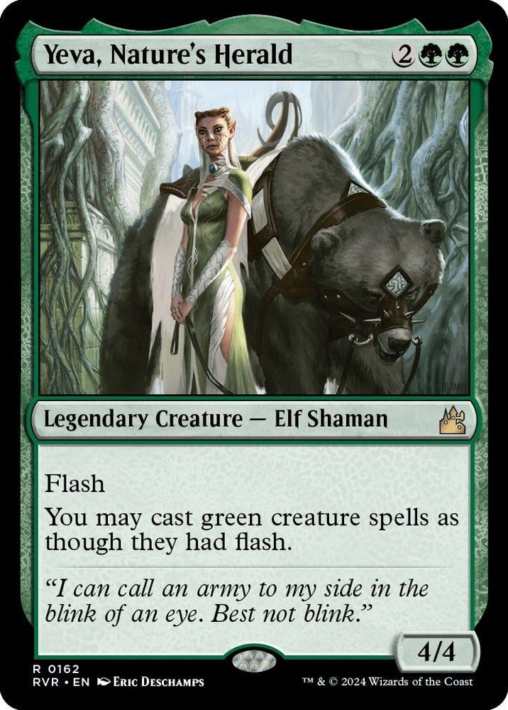 Image for Yeva, Nature's Herald (162) - Magic: The Gathering