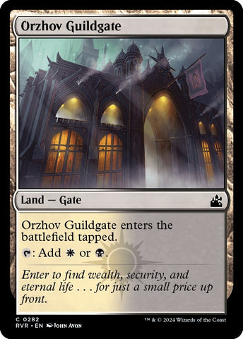 Image for Orzhov Guildgate (282) [Ravnica Remastered]
