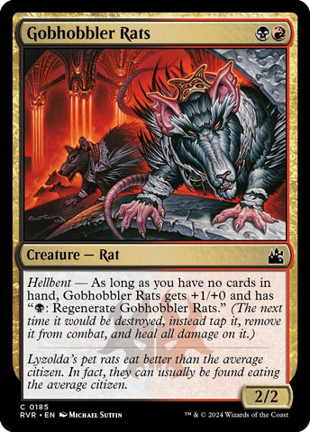 Image for Gobhobbler Rats (185) [Ravnica Remastered]