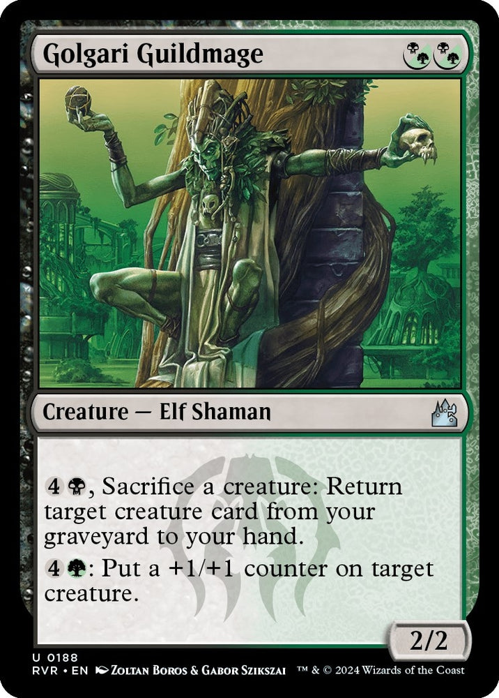 Image for Golgari Guildmage (188) [Ravnica Remastered]