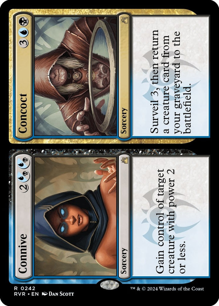 Image for Connive // Concoct (242) [Ravnica Remastered]