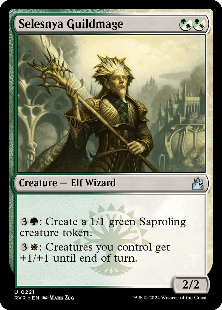 Image for Selesnya Guildmage (221) [Ravnica Remastered]