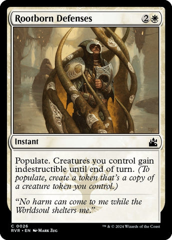 Image for Rootborn Defenses (26) - Magic: The Gathering