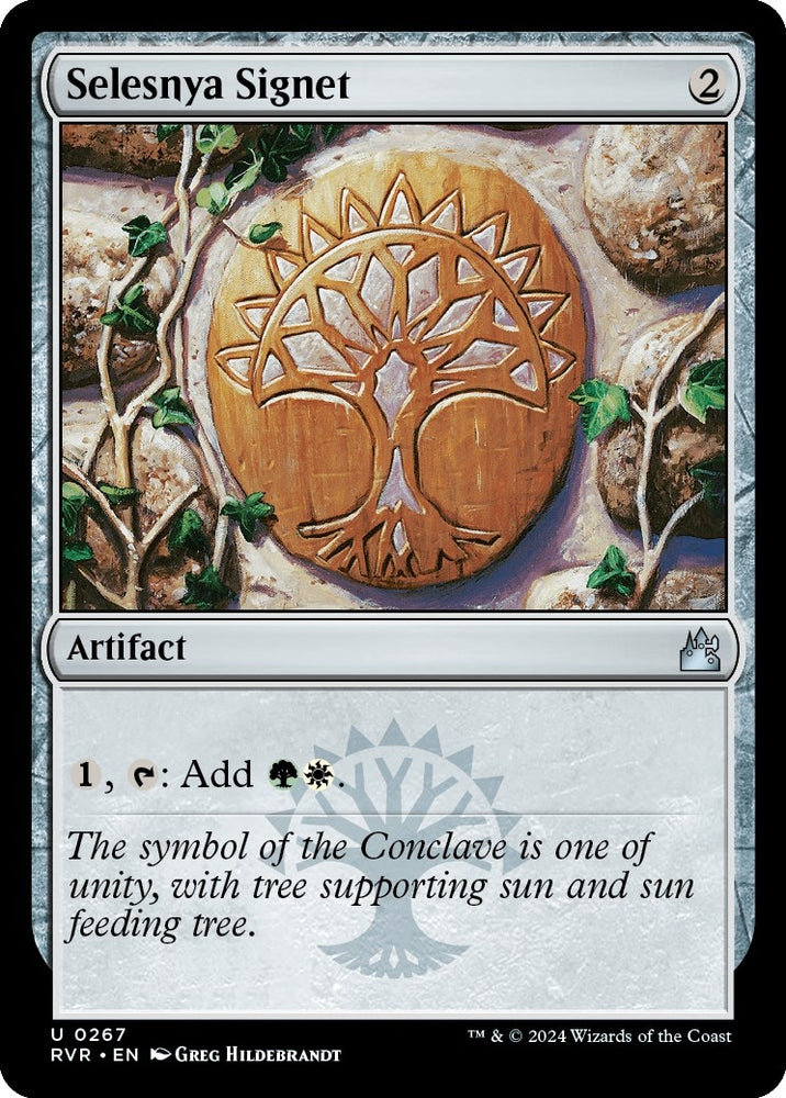 Image for Selesnya Signet (267) [Ravnica Remastered]
