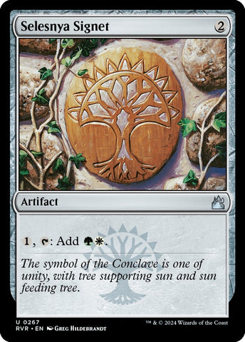 Image for Selesnya Signet (267) [Ravnica Remastered]