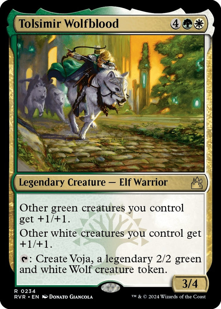Image for Tolsimir Wolfblood (234) [Ravnica Remastered]
